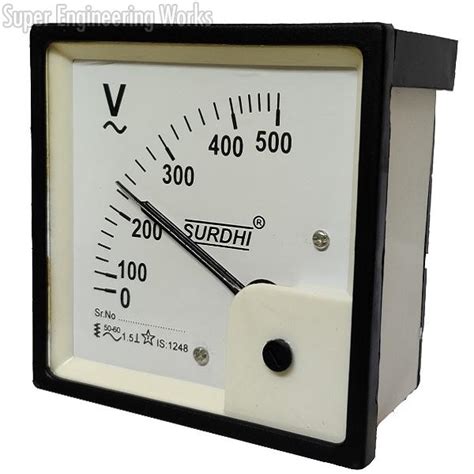 Analogue Voltmeter And Ammeter Ac With Movement At Best Price In