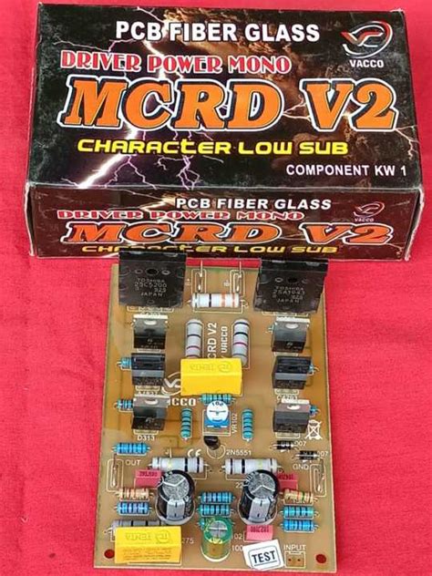 KIT Driver Power Mono MCRD V2 Low Sub PCB FIBER Lazada Indonesia