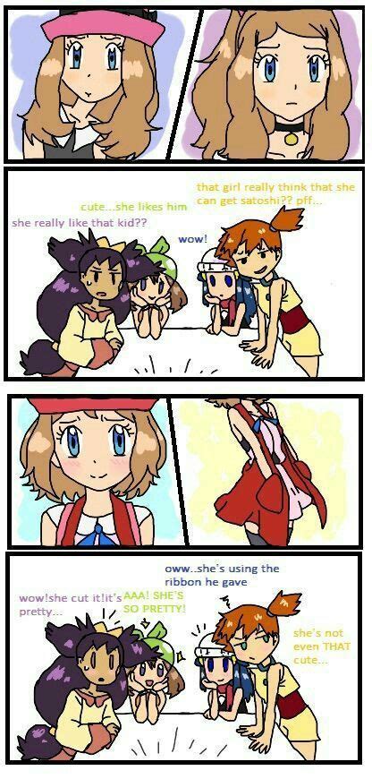 Amourshipping Pokemon Manga Pokemon Funny Cute Pokemon