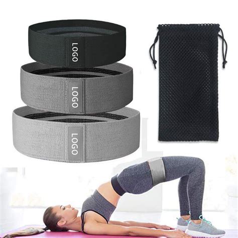 3 Pieces Hip Bands Loop Exercise Hip Circle Glute Resistance Bands