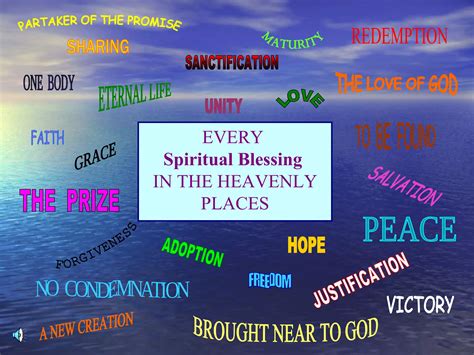 Every Spiritual Blessing Jan 2009 | PPT