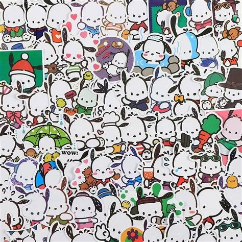 50100 Sanrio Stickers Anime Sticker Cinnamoroll Kawaii Pack Children‘s