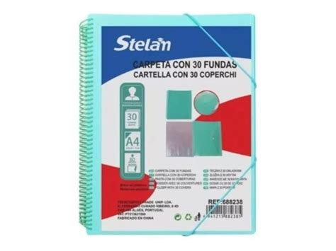 Carpeta Archivador De Documentos Fundas Con Espiral A Suministros