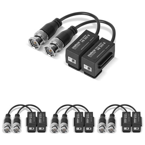 Kit 4 Baluns Passivo Multi HD Para Câmeras 4K Ultra HD VB 503 B