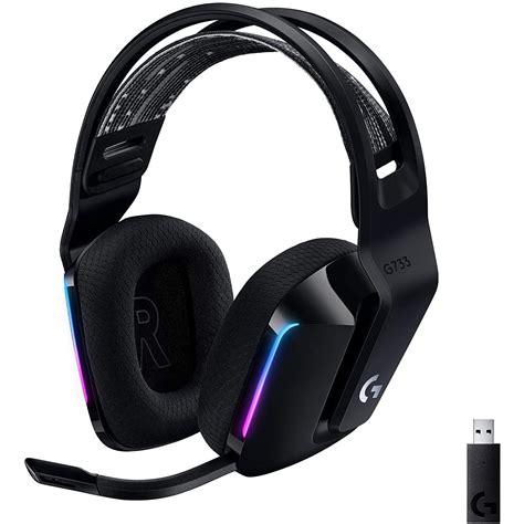 Logitech G733 Lightspeed Wireless Gaming Headset - Black - Tech Arc