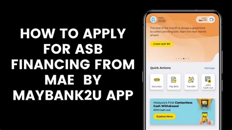 How To Apply For Asb Financing From Maybank Online At Mae By Maybank U