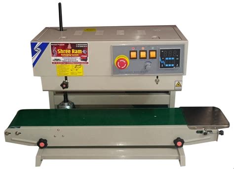 Mild Steel Shree Ram Semi Automatic Continuous Band Sealer Machine