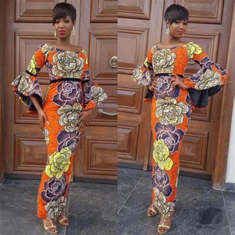 Newest 17 Bell Sleeve Ankara Dresses 2023 Reny Styles