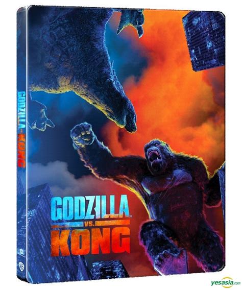 YESASIA Godzilla Vs Kong 2021 4K Ultra HD Blu Ray Steelbook