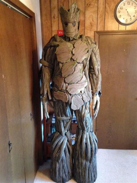 An Incredibly Realistic Life Sized Groot Costume Neatorama