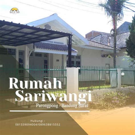 Rumah Luas Dan Asri Di Komplek Bumi Sariwangi II Dekat Polban Dan UPI