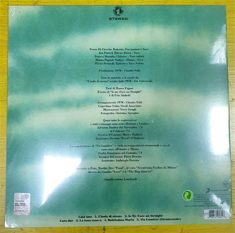 PFM P F M PREMIATA FORNERIA MARCONI L Isola Di Niente LP Disco