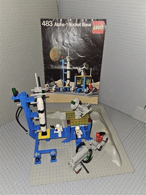 Lego 483 Alpha 1 Rockrt Base Lego 6971 Inter Galactic Command Base 12