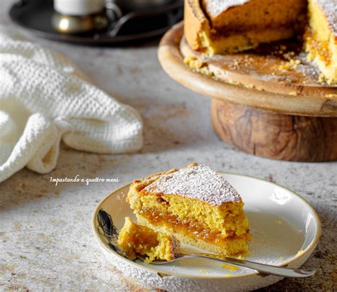 Torta Crostata Alla Marmellata Impastando A Quattro Mani