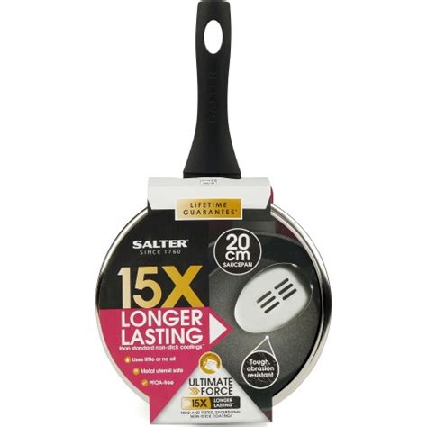 Salter Mega Ultimate Force Saucepan (20cm) - Compare Prices & Where To ...