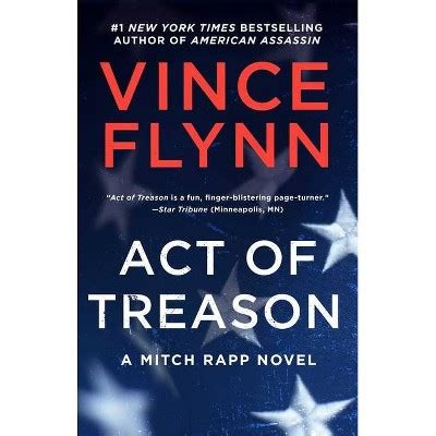 Act Of Treason Mitch Rapp Novel By Vince Flynn Paperback Target