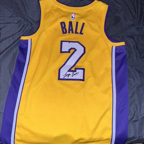 Nike Shirts Lonzo Ball Laker Jersey Poshmark