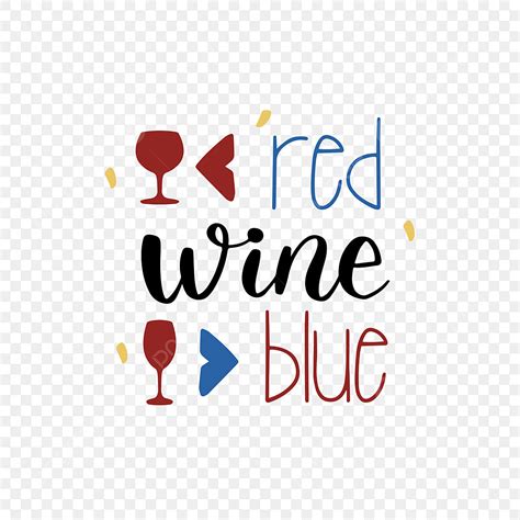 Red And Blue Handwriting Lines Clipart
