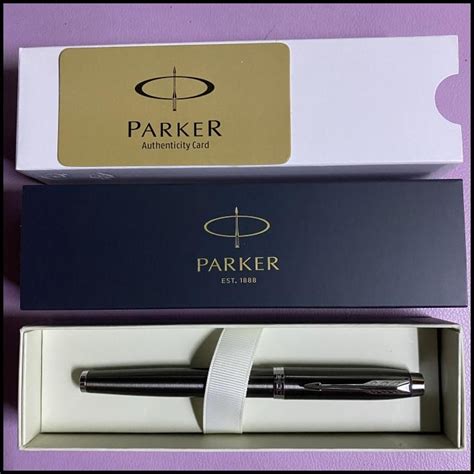 Jual Pulpen Parker Im New Dark Expresso Ct Roller Ball Klip Silver