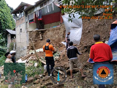 Tanah Longsor Di Kecamatan Caringin Kabupaten Bogor BPBD Kabupaten Bogor