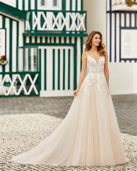 Abito Da Sposa Helena Rosa Clar Soft Atelier Susanna