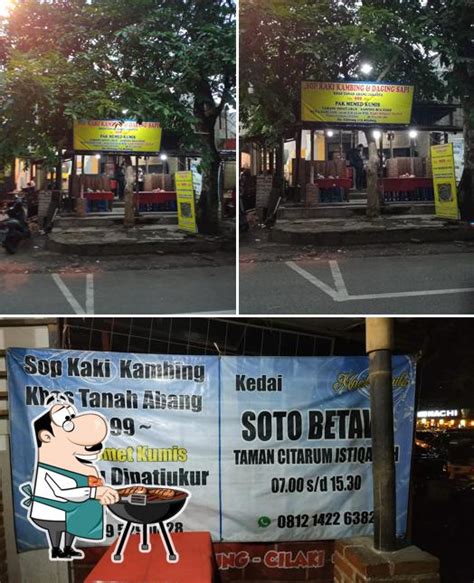 Sop Kaki Kambing Sapi Khas Jakarta Pak Memed Kumis 999 Restaurant