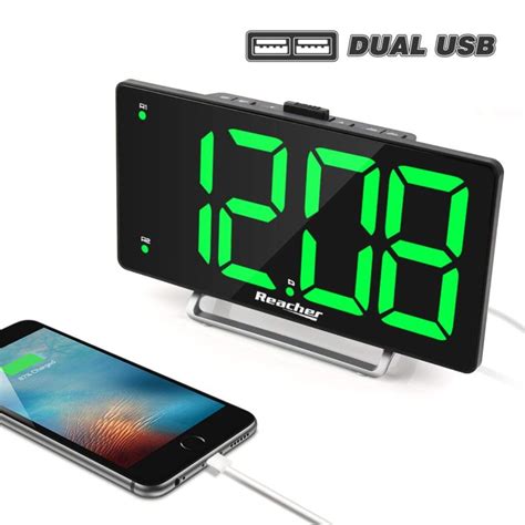 Large LED Display Digital Alarm Clock – Daily Cool Gadgets