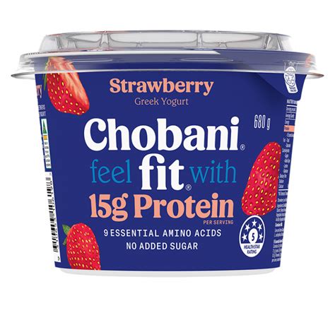 Chobani Fit Strawberry Tub Chobani Australia