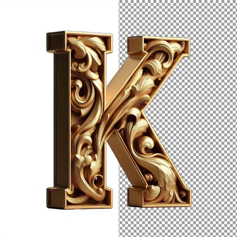 Lujosas Letras Doradas En 3d Archivo PSD Premium