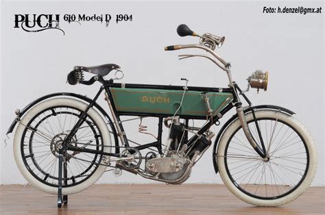 Puch Model D Classic Motorcycles Puch Old Motorcycles