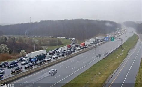 I 95 North Partially Shut Down Due To Crash Near Airport Road