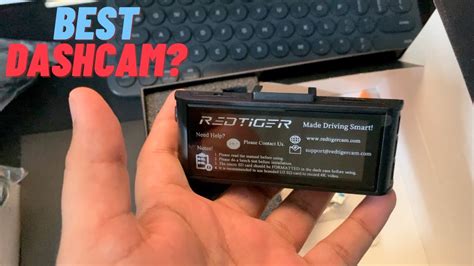 BEST Front And Rear View 4K Dash Cam REDTIGER F7NP Unboxing