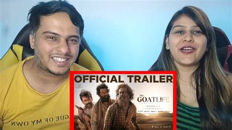 Aadujeevitham The Goat Life Official Trailer A R Rahman Prithviraj Sukumaran Amala Paul