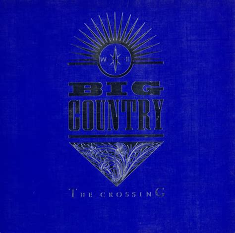 Big Country The Crossing Blue Promo Stamped Uk Vinyl Lp Album Lp