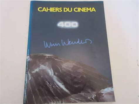 Cahiers Du Cinema Redacteur En Chef Wim Wenders Le Souffle