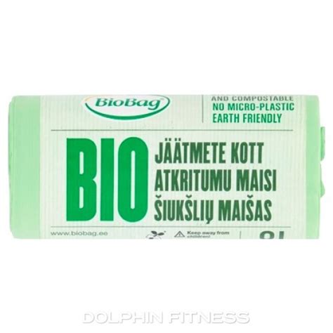 Biobag Bio Compostable Waste Bags 25 Bags 8l