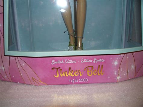 Tinkerbell Limited Edition Doll Nw Peter Pan 70th Anniversary Lmtd 5500