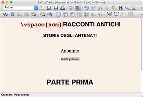 Pagine Vuote E Numerazione Pagine LyX Guida Per Immagini