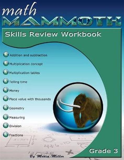 Math Mammoth Grade 3 Skills Review Workbook 9781942715313 Maria Miller Boeken Bol