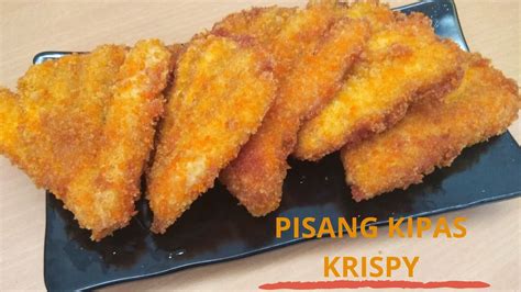 Pisang Kipas Krispy Cara Membuat Pisang Kipas Krispy Youtube