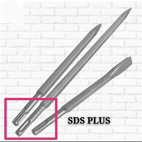 100 Original Heavy Duty Sds Stone Chisel Wall Hack Chisel Impact Drill