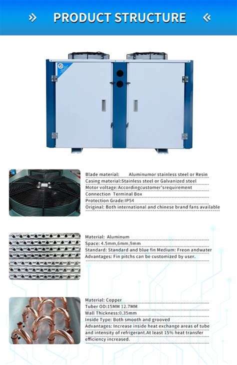 U Type Hp R A Condensing Unit At Complete Temperature Control System