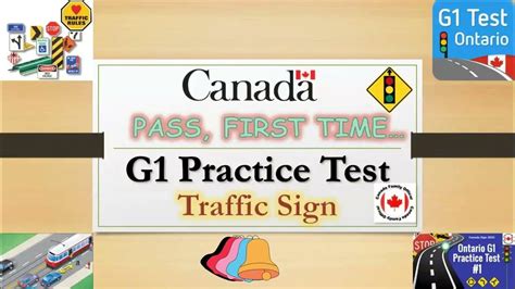 G1 Test Practice Ontario 2023 Ontario G1 Signs Test G1 Signs Practice