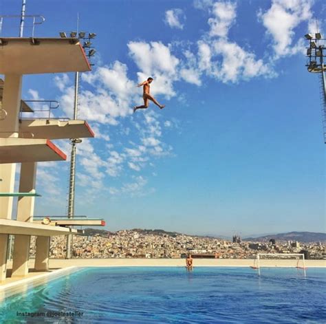 Zwemmen In Het Olympische Zwembad Van Barcelona Moet Je Gedaan Hebben