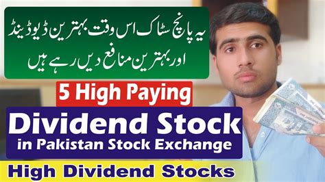 Top Dividend Stocks In PSX Best Dividend Stocks Pakistan Stock