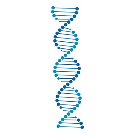 Premium Vector Dna Icon Vector Isolated On White