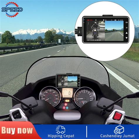 Motorbike Dash Cam Dvr Front Rear View Dash Camera Motorcycle Dash Cam