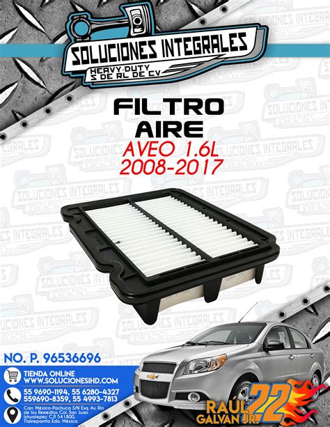 Filtro Aire Aveo L Soluciones Ihd