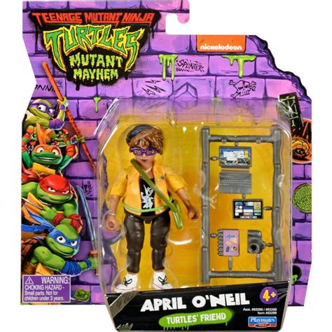 Teenage Mutant Ninja Turtles Mutant Mayhem April Oneil Action Figure The Online Toy Store