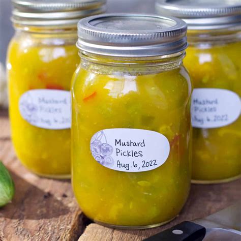 20+ Honey Mustard Pickles Recipe - BrandinLeela